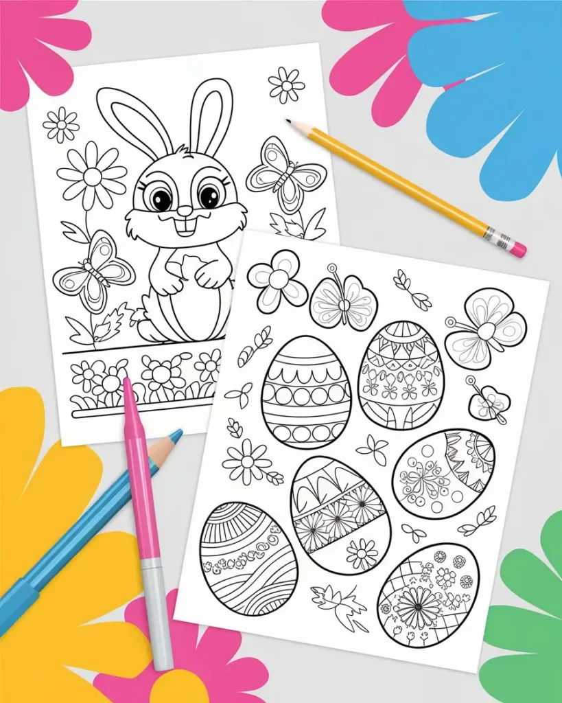 happy pages kids coloring pages